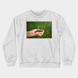 growing seedling Crewneck Sweatshirt